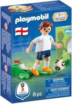 *** PLAYMOBIL - JOUEUR DE FOOT ANGLAIS #9512